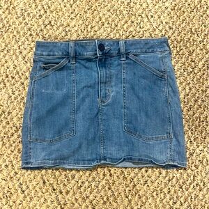 American Eagle Jean Mini Skirt